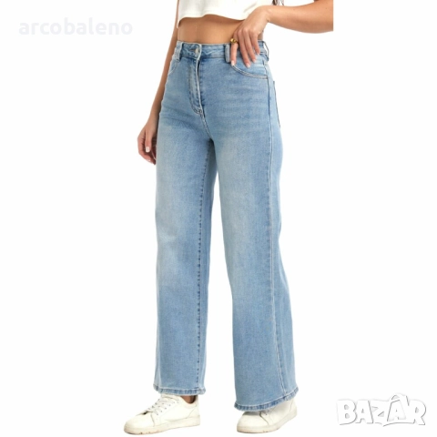 Дамски дънки с висока талия, снимка 3 - Дънки - 52939997