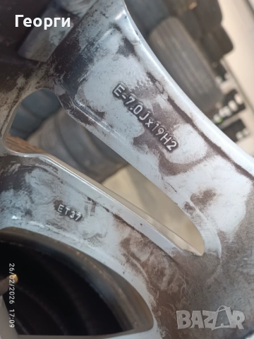 4бр.алуминиева джанта 19цола за Audi, снимка 7 - Гуми и джанти - 53645366