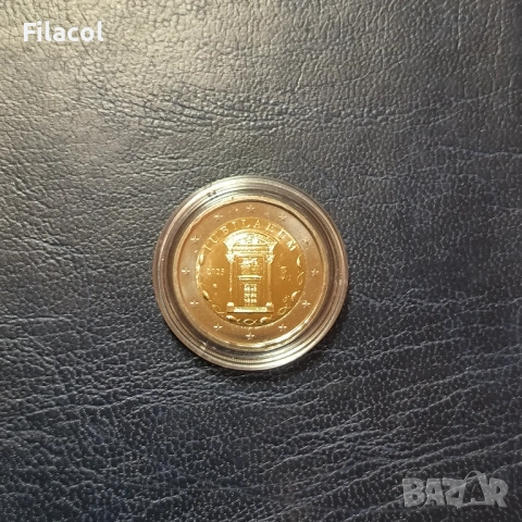 2 евро 2025 Италия Юбилей Светата година UNC
