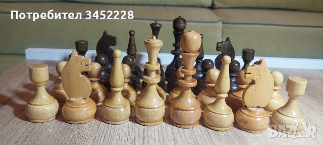 фигури за шах дървени за ценители , снимка 2 - Шах и табла - 53817497
