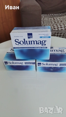 Solumag 20x10ml, за сърце, крампи, мускули, тонус , снимка 5 - Медицински, стоматологични - 53958649