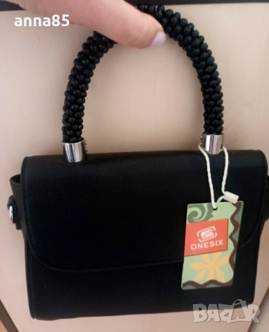 Нова черна чанта , снимка 3 - Чанти - 53580266