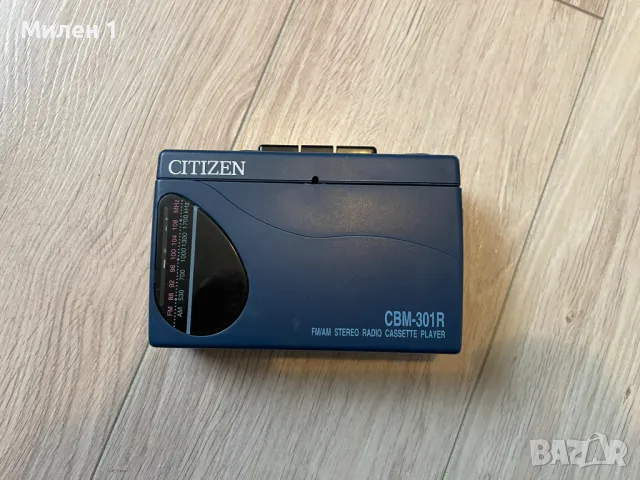 Citizen walkman, снимка 1 - Радиокасетофони, транзистори - 48708836