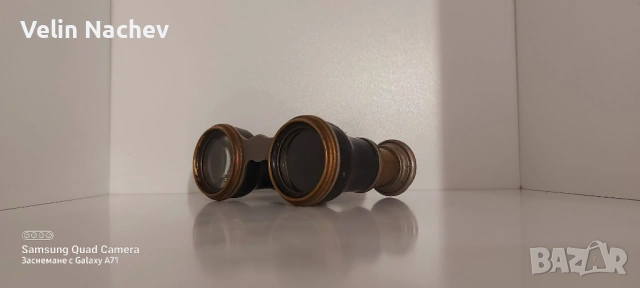 Автентичен стар бинокъл – предмет с история и характер, снимка 3 - Антикварни и старинни предмети - 53943309