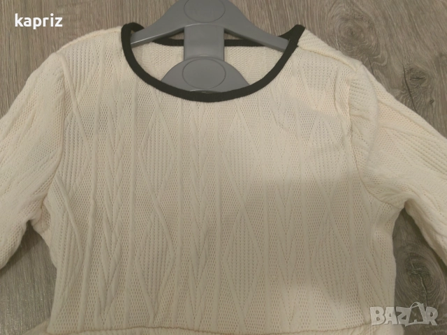 Нова плетена рокля размер 134, цена 20 лв , цена, снимка 3 - Детски рокли и поли - 52704079