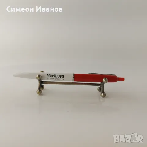 Стара рекламна химикалка Marlboro BIC   #5733, снимка 2 - Други ценни предмети - 47938172