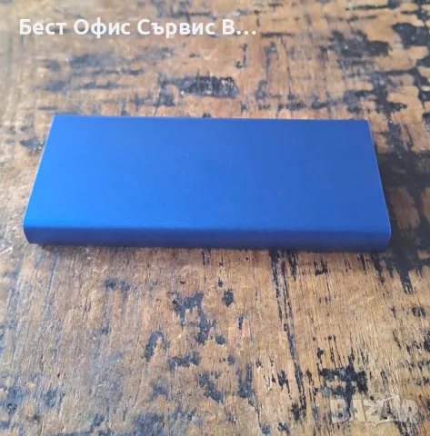 батерия рower bank 10000 mAh, вход/изход тype-C, от син метал алуминий, снимка 4 - Външни батерии - 49249042