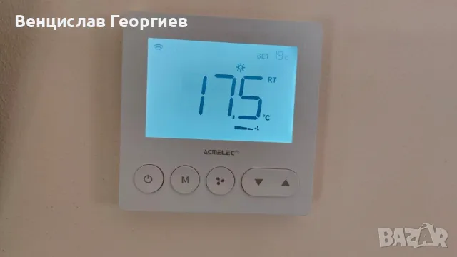 Безжичен термостат за конвектор wifi 
