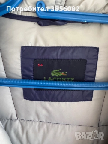 LACOSTE пухесто яке L размер , снимка 2 - Якета - 52330965
