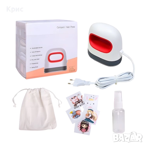 Мини ютия - термо преса, снимка 2 - Ютии - 52556904