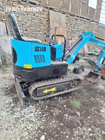 мини багер 1 тон, снимка 3 - Индустриална техника - 52965079