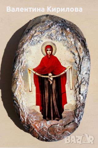 Икона на Света Богородица, снимка 9 - Икони - 46364067