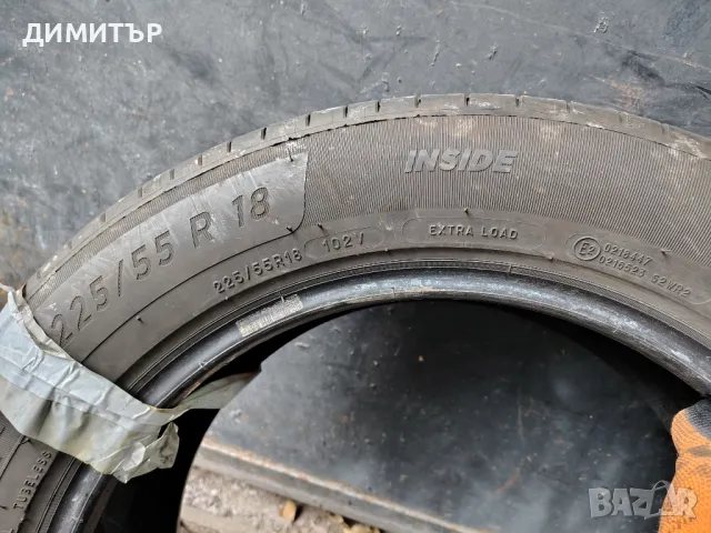 4бр.летни гуми MICHELIN 225 55 18 DOT19 цена за брой, снимка 7 - Гуми и джанти - 50047193