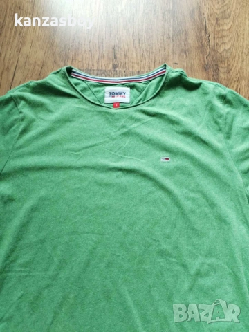 Tommy Hilfiger - страхотна мъжка тениска С, снимка 3 - Тениски - 54195580