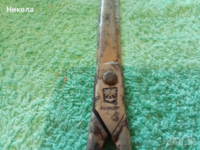 Антикварни ножици Solingen на 100 години, снимка 3 - Антикварни и старинни предмети - 53961841