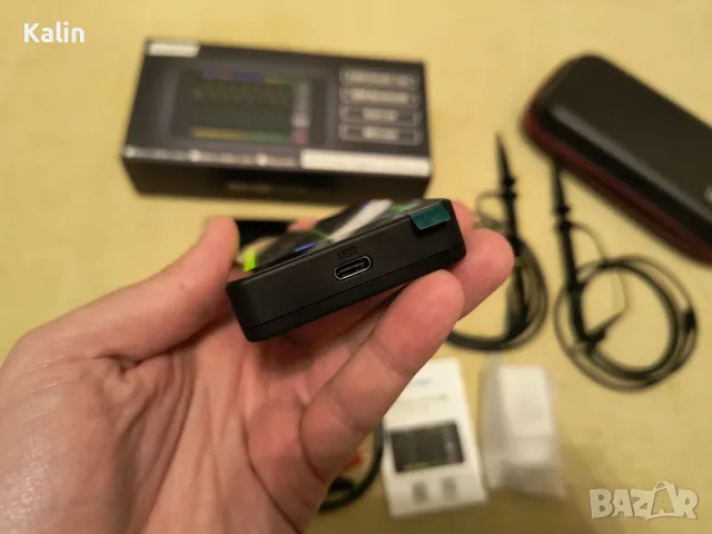 Alientek DS100 50Mhz 250M 3.5IPS Двуканален осцилоскоп с генератор, снимка 11 - Друга електроника - 49741288