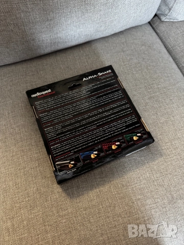 Audioquest Cinema Quest Alpha-Snake Interconnect RCA РЦА кабели чинчове, снимка 2 - Други - 52194620