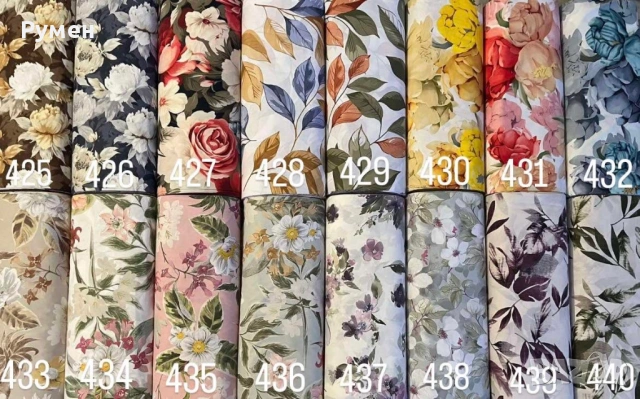 Нови десени Ранфорс 100 % памук за спално бельо