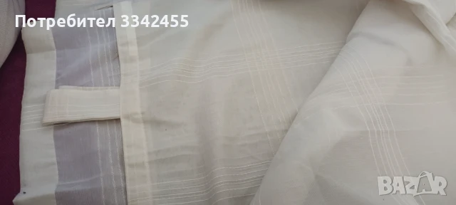 Нови завеси,в кремав цвят 2бр, снимка 3 - Пердета и завеси - 51032444