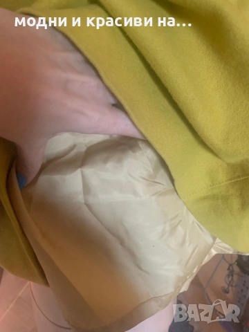 Пола  MARC O'POLO цвят горчица ( вълна), размер 42(L), снимка 8 - Поли - 53141819