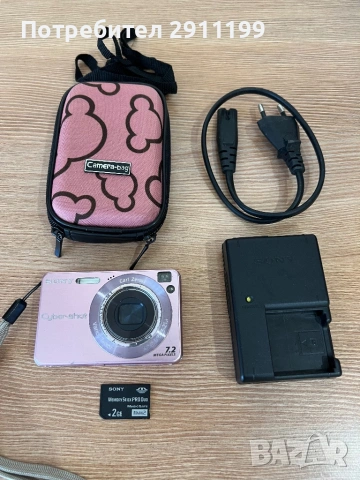 Фотоапарат Sony 7.2 Mp с подаръци