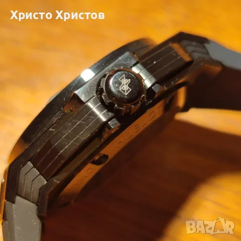 Мъжки луксозен часовник HUBLOT SANG BLEU 2 Limited Edition Big Bang , снимка 6 - Мъжки - 31905225