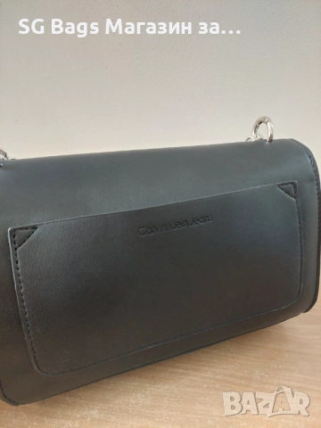 Calvin klein дамска чанта през рамо стилна чанта код 24 , снимка 6 - Чанти - 51837312