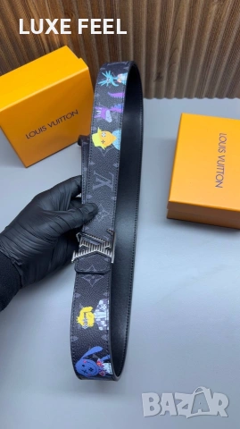 Louis Vuitton ⚜️ Естествена Кожа ⚜️ Дамски Колани , снимка 5 - Колани - 53646419