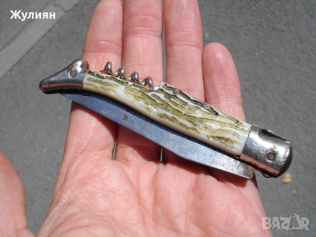 КОЛЕКЦИОНЕРСКО ДЖОБНО НОЖЧЕ LAGUIOLE , снимка 2 - Антикварни и старинни предмети - 51603653