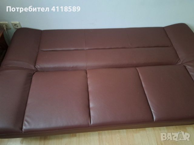 Клик клак диван от еко кожа, снимка 4 - Дивани и мека мебел - 46336273