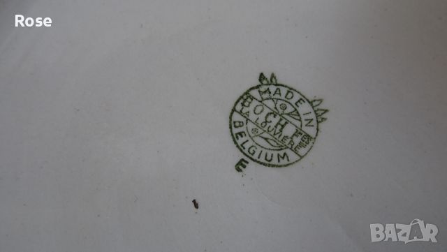 Античен комплект голям супник и чинии за супа 1925г и десерт 1968г.., снимка 9 - Чинии - 45596488