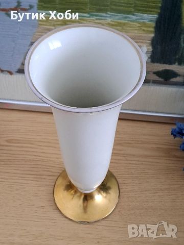 Винтидж ваза баварски порцелан, снимка 5 - Антикварни и старинни предмети - 45314492