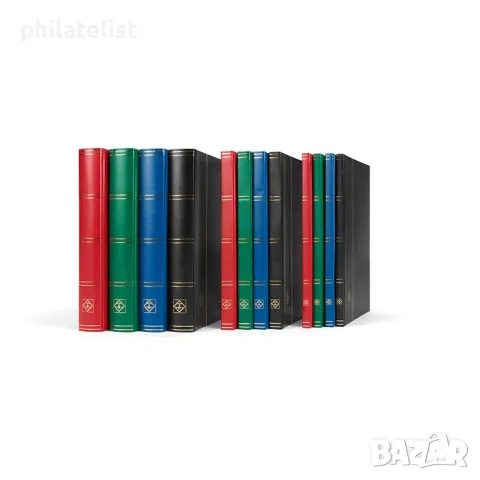 Leuchtturm албум за марки Basic 32 черни листа формат А4, снимка 4 - Филателия - 35324421