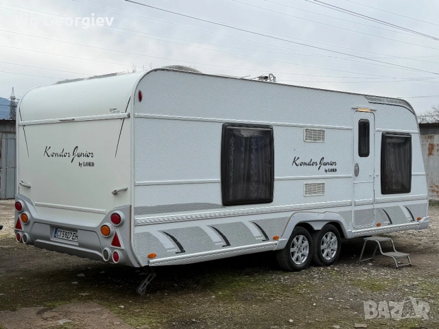 Каравана LMC Kondor Junior by LORD-ФРЕНСКА СПАЛНЯ/2.50-Широка/КЛИМАТИК/СОЛАР/ИНВЕРТОР(3kw)TOP, снимка 4 - Каравани и кемпери - 54088356