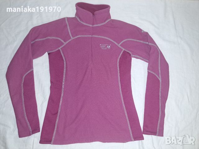 Mountain Hardwear  1/4 Zip Pullover(XS) дамска хибридна поларена горница, снимка 1 - Спортни екипи - 45955478