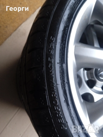 Джанти с гуми 195/45/16 OPEL 5x110, снимка 6 - Гуми и джанти - 52468980