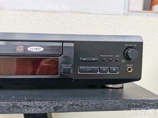 CD player Sony Cdp-Xe530, снимка 3 - Аудиосистеми - 46790657