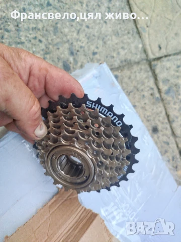 Венец касета 7 скорости за велосипед колело Shimano mf tz 500, снимка 4 - Части за велосипеди - 50746362