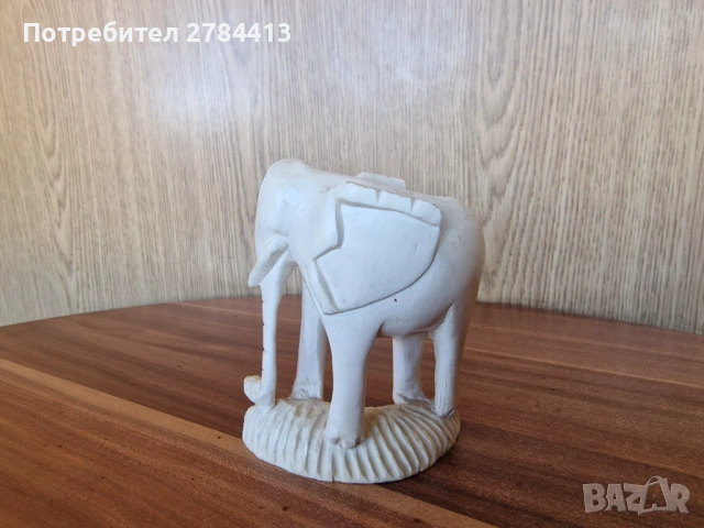 Статуетка от слонова кост 11/9/4 см., снимка 3 - Статуетки - 53171601