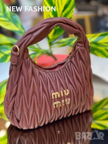 Дамски Кожени Чанти ✨MIU MIU , снимка 9 - Чанти - 50319486
