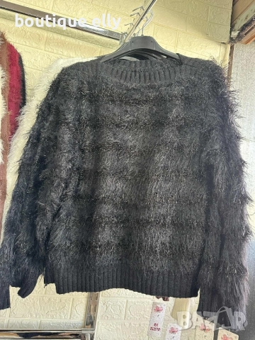 дамска пухена блуза, снимка 5 - Блузи с дълъг ръкав и пуловери - 52172205