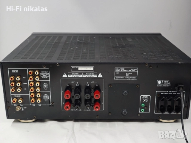 стерео усилвател висок клас KENWOOD KA-7050, снимка 6 - Ресийвъри, усилватели, смесителни пултове - 51855896