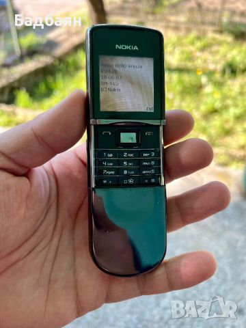 Nokia 8800 Sirocco Black ORIGINAL, снимка 6 - Nokia - 45262039