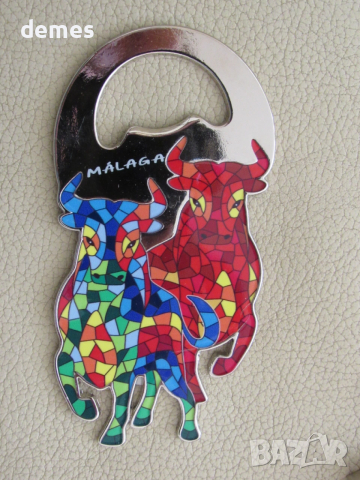 Метален магнит-отварачка от Малага-Испания