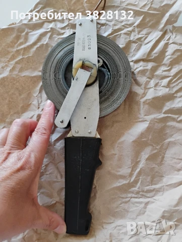 стара българска рулетка 30м, снимка 2 - Други ценни предмети - 50998083