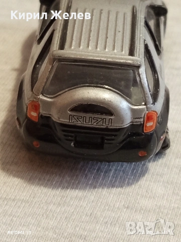 Метална количка ISUZU CROSS за КОЛЕКЦИЯ ДЕКОРАЦИЯ 44149, снимка 4 - Колекции - 53570360