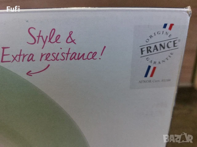 49 лв, нов сервиз, марка Luminarc, 18 части, в кутия, светло зелени , снимка 7 - Сервизи - 51373745