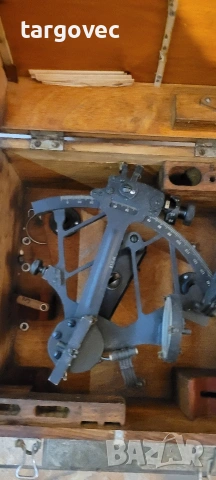 старинен корабен секстант , снимка 2 - Антикварни и старинни предмети - 54062131