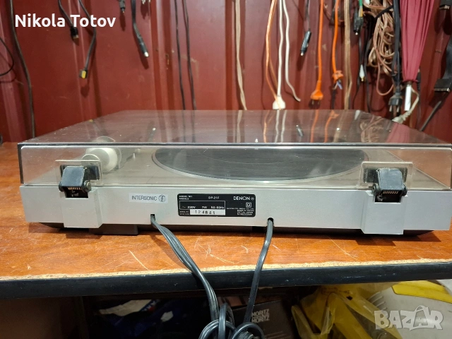 Продава се грамофон Denon DP-21F., снимка 5 - Грамофони - 54110170
