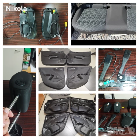 OPEL Corsa E 2015г части еърбег от седалки предни и кори от врати, снимка 2 - Части - 51010756